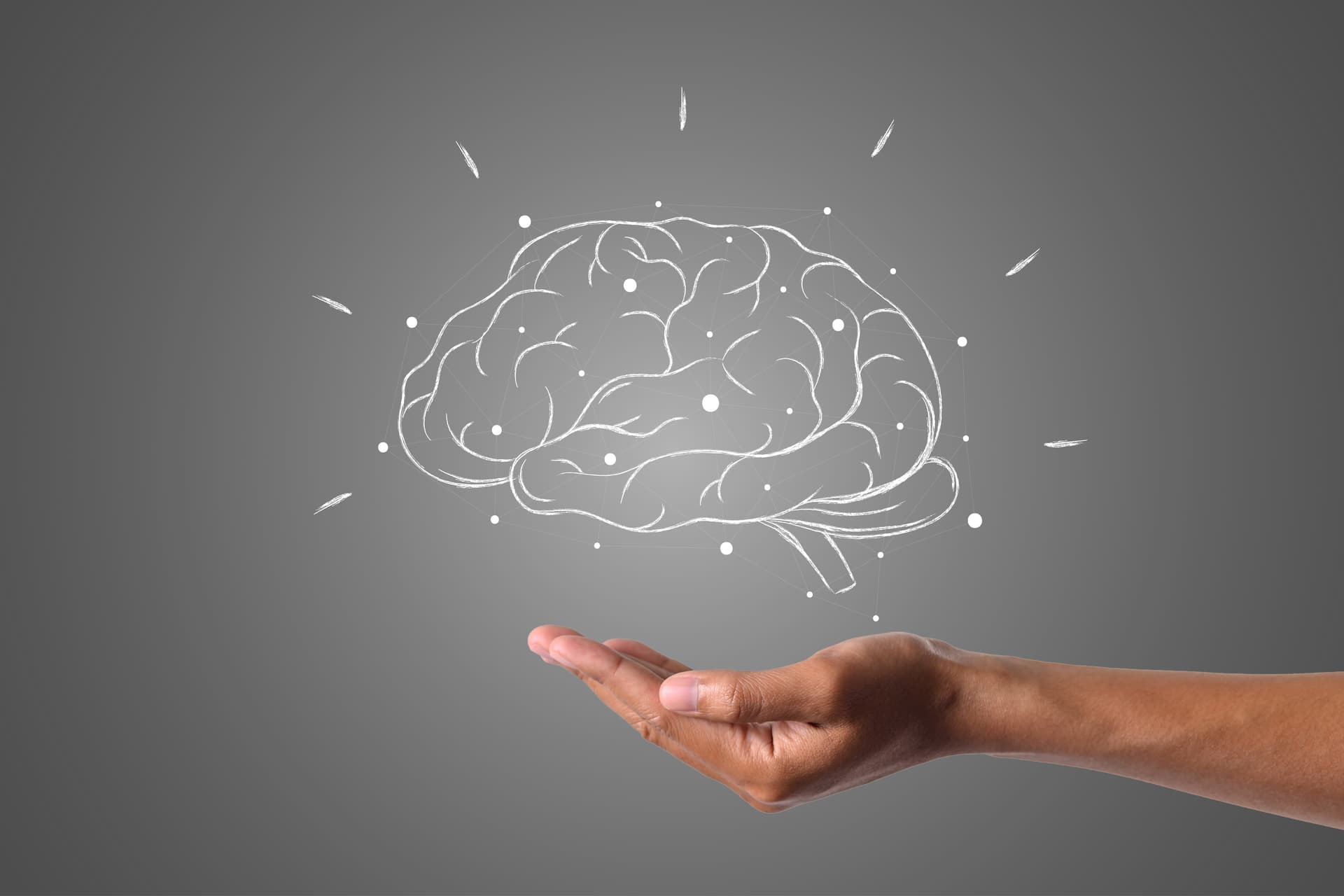 Brain concept illustration representing mental health research